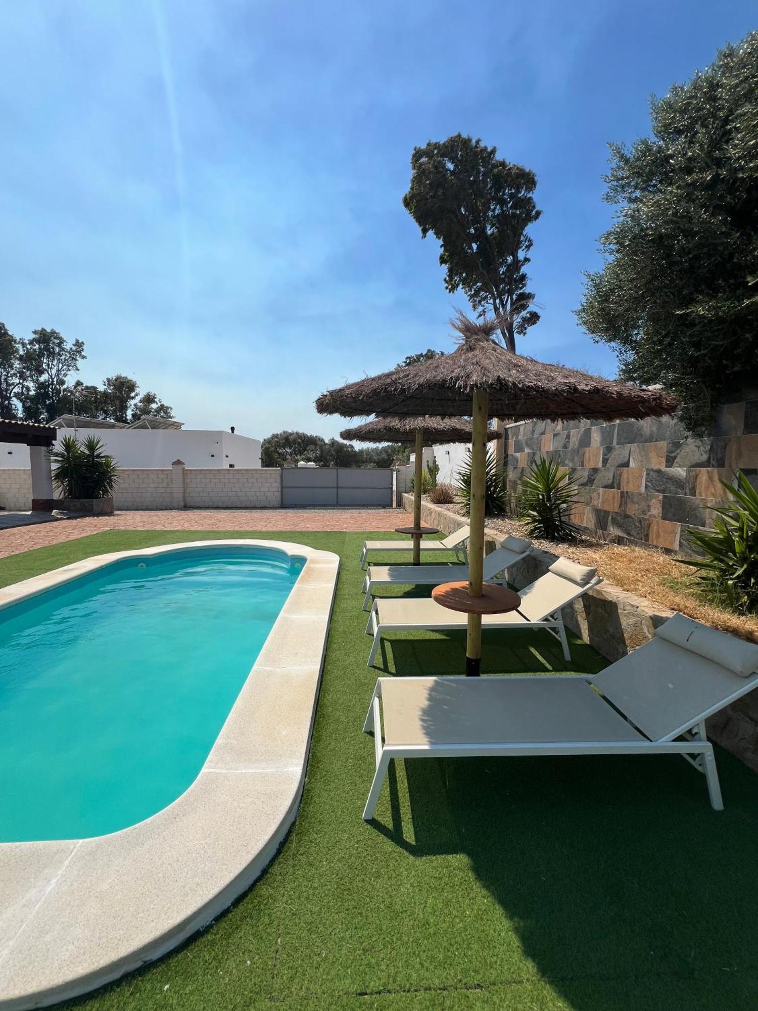 BAMBÚ · Casa rural en Vejer con piscina privada Vejer de la Frontera Exterior foto