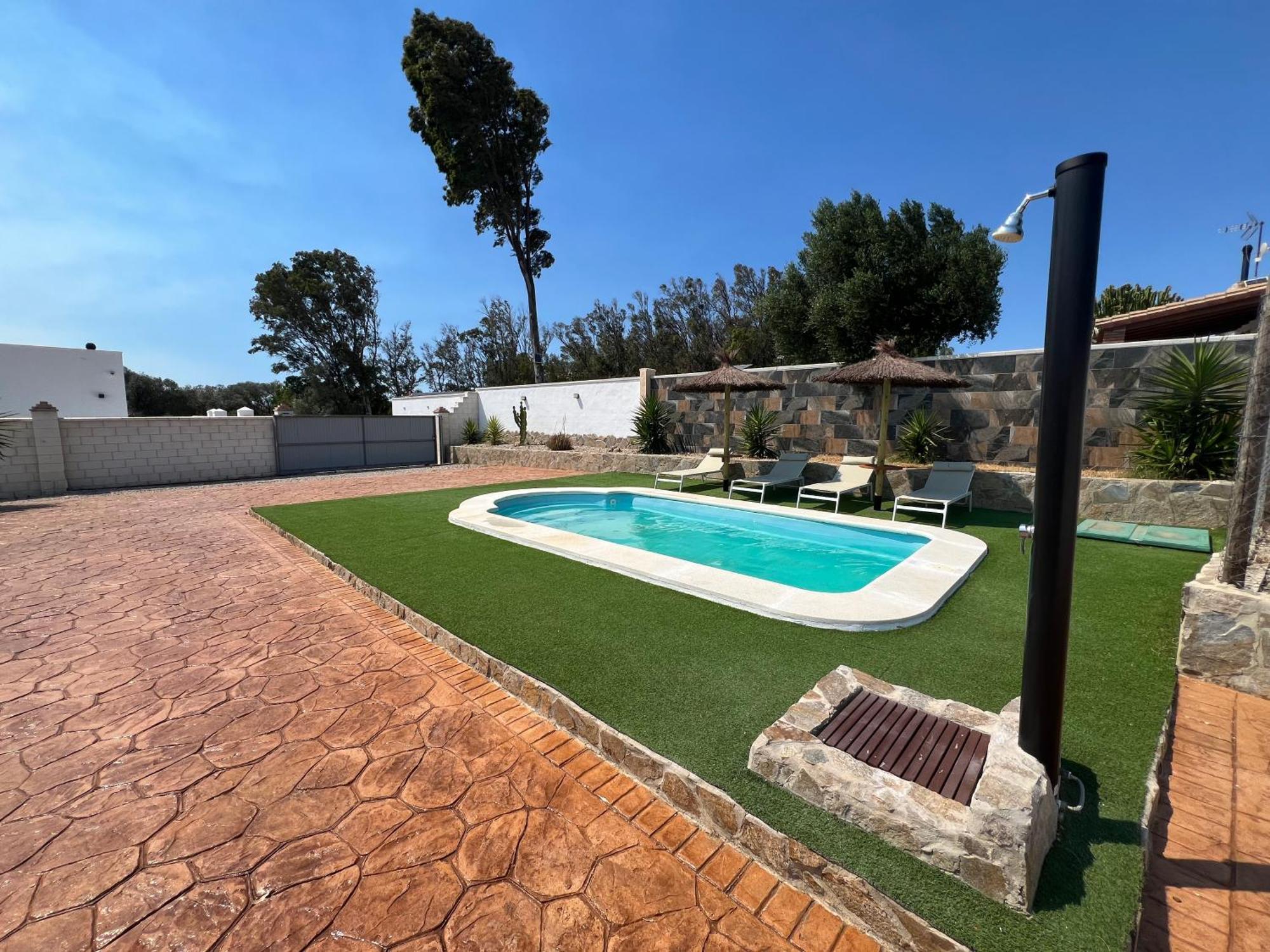 BAMBÚ · Casa rural en Vejer con piscina privada Vejer de la Frontera Exterior foto